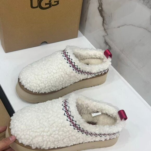 UGG Tazz Slipper Heritage Braid Natural - Picture 6 of 9